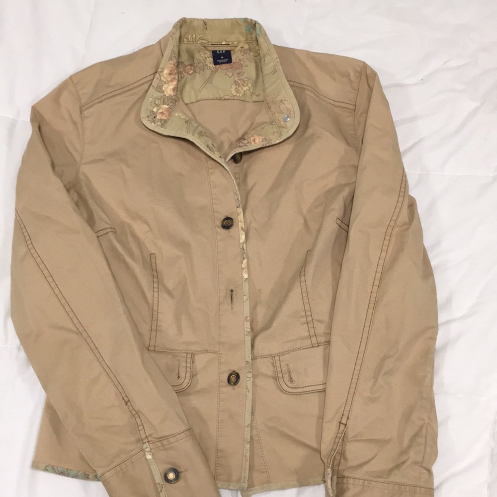 Womens Gap khaki jacket